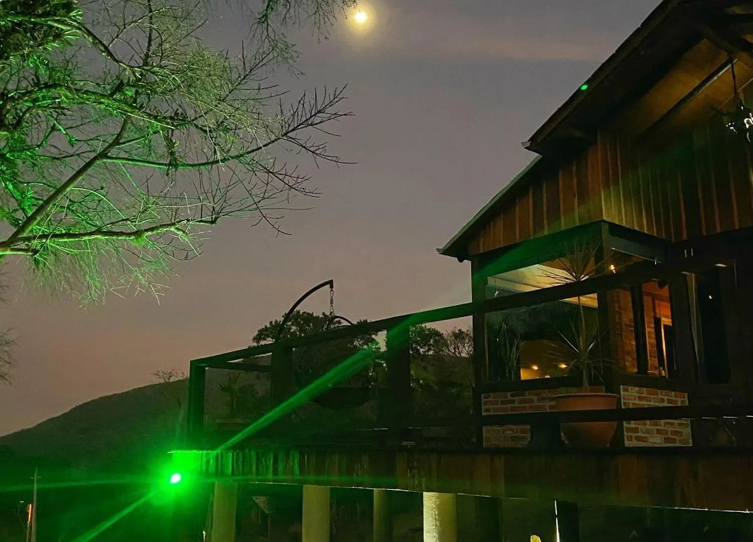 بيت خشبي Cabana Com Visual Incrivel Para A Serra Timbe do Sul البرازيل