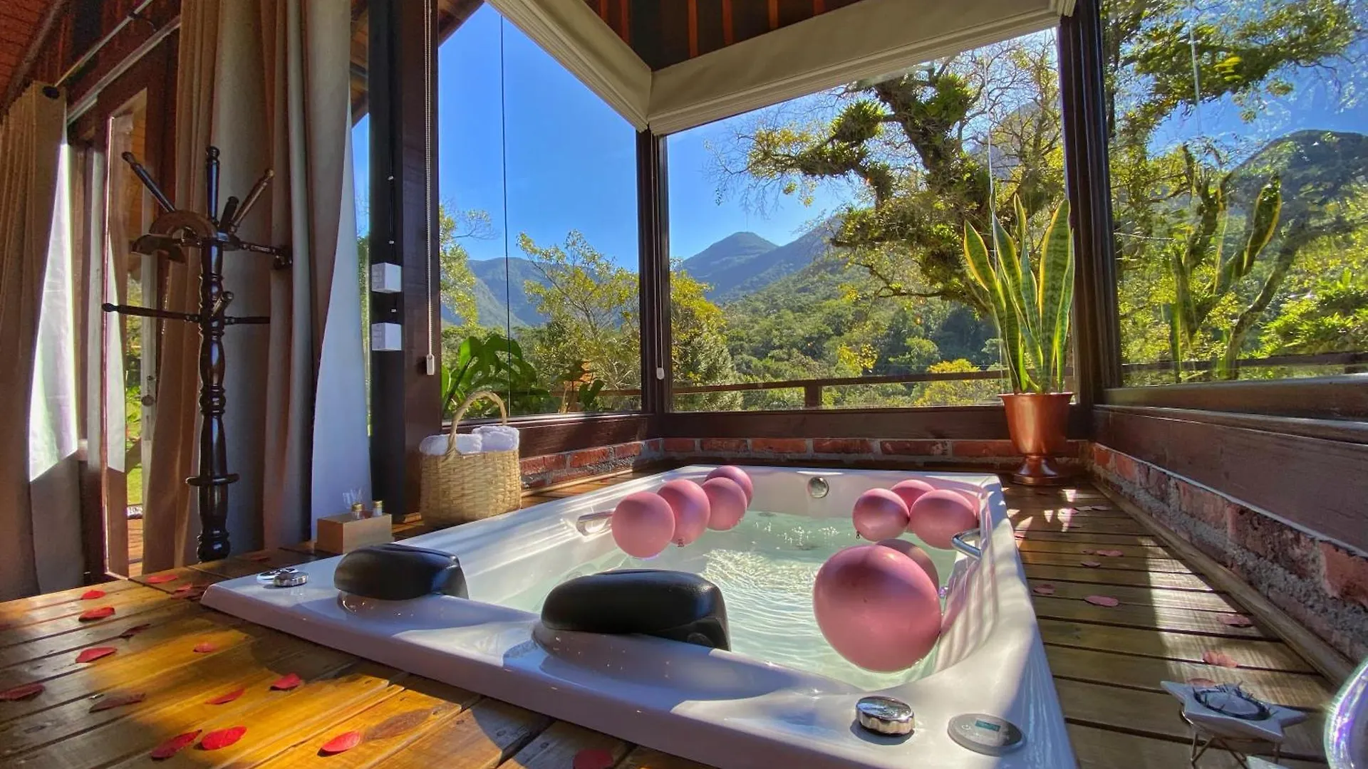 Cabana Com Visual Incrivel Para A Serra Timbe do Sul بيت خشبي