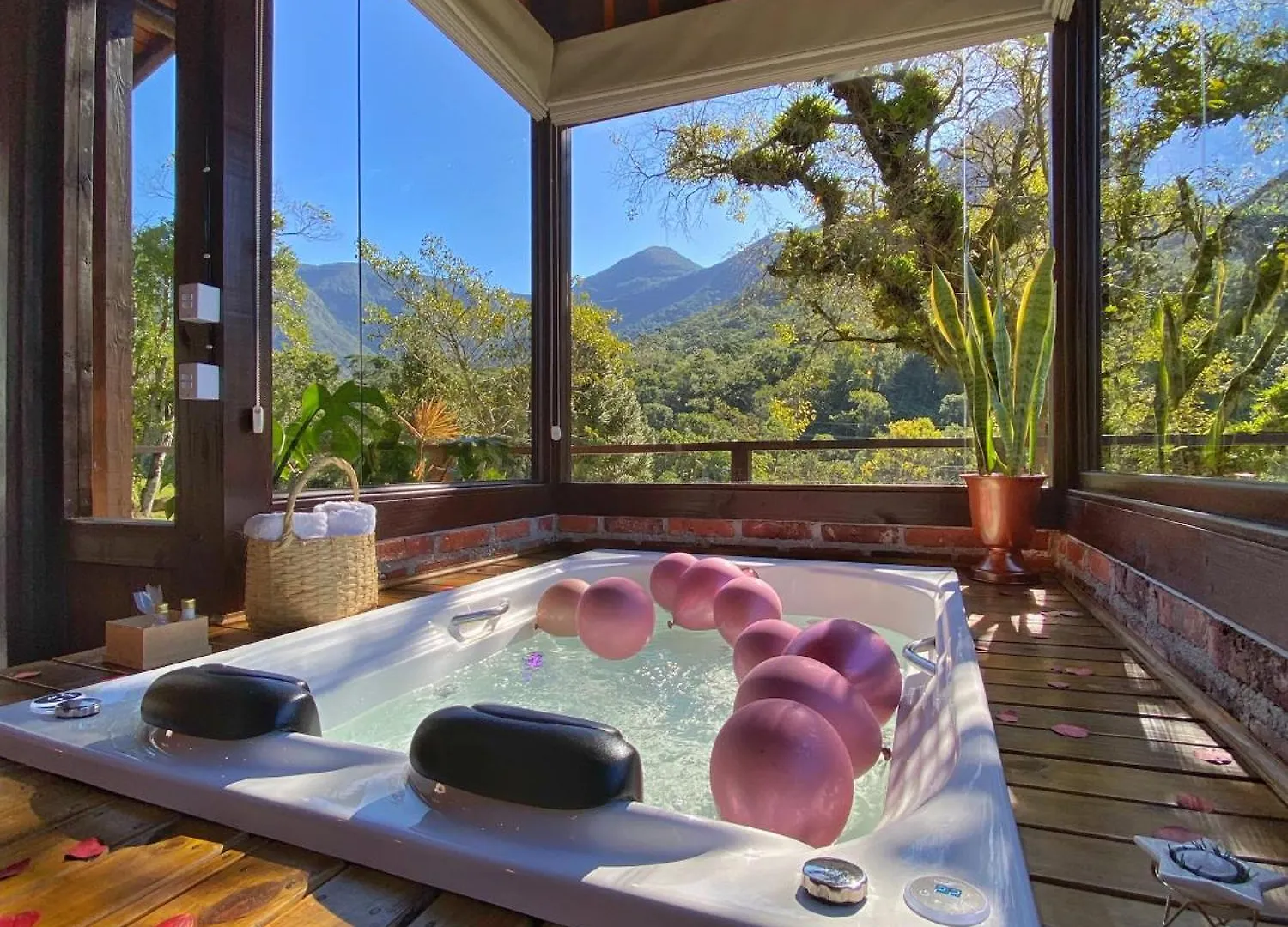 بيت خشبي Cabana Com Visual Incrivel Para A Serra Timbe do Sul