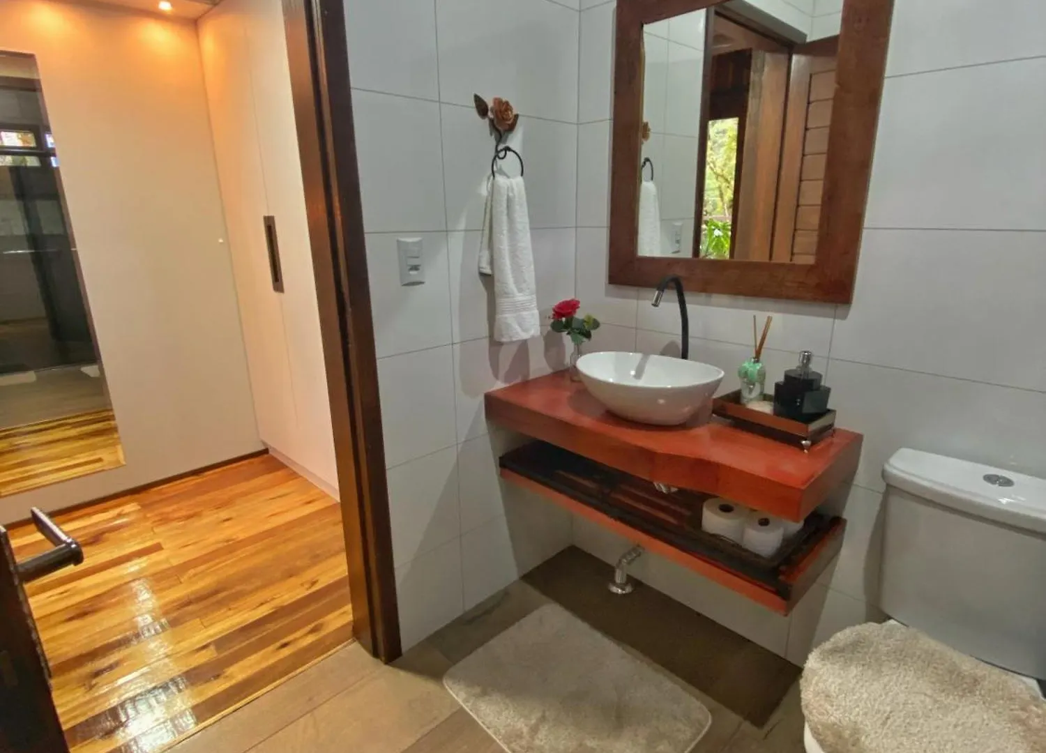 بيت خشبي Cabana Com Visual Incrivel Para A Serra Timbe do Sul البرازيل